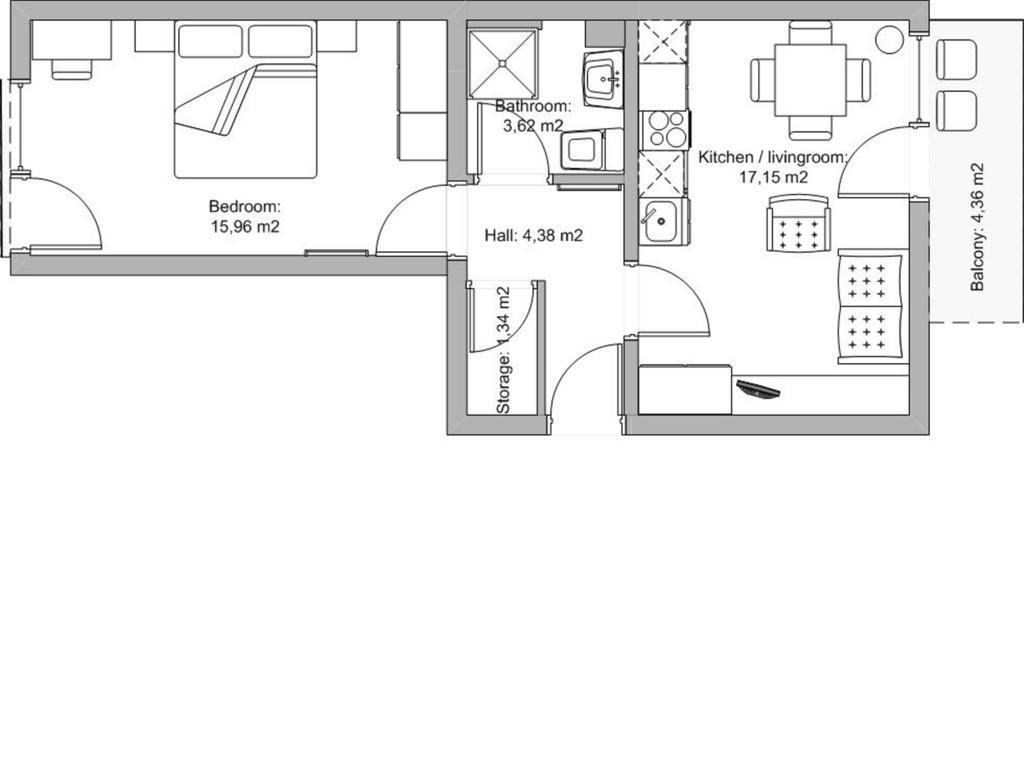 Appartement Gurgl Obergurgl Habitación foto